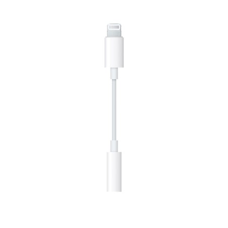APPLE ADAPTER LIGHTNING TO JACK 3.5MM FOR HEADPHONES MMX62ZM/A