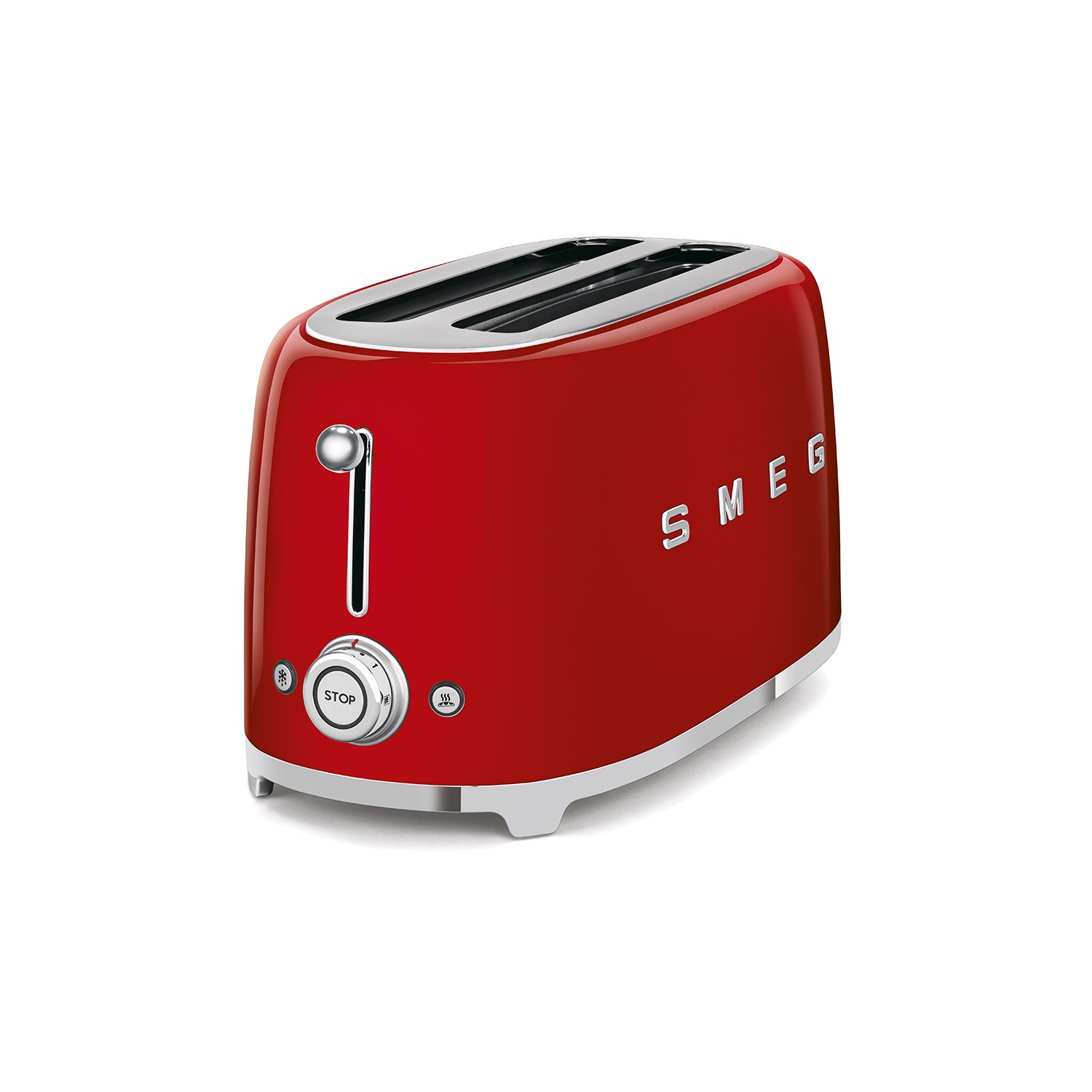 Vendita online APPLIANCE SMEG TOASTER 2X4 50´S STYLE RED TSF02RDEU costo  132,57 €  spedizione in 24h-48h pagmamento PayPal Contrassegno
