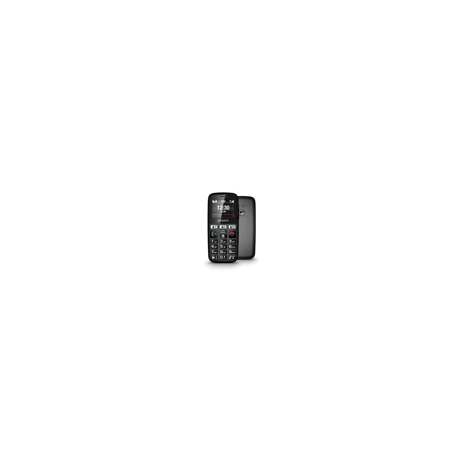 Vendita online SMARTPHONE EMPORIA HAPPY E30.v3 BLACK - NO SPANISH costo  19,80 €  spedizione in 24h-48h pagmamento PayPal Contrassegno