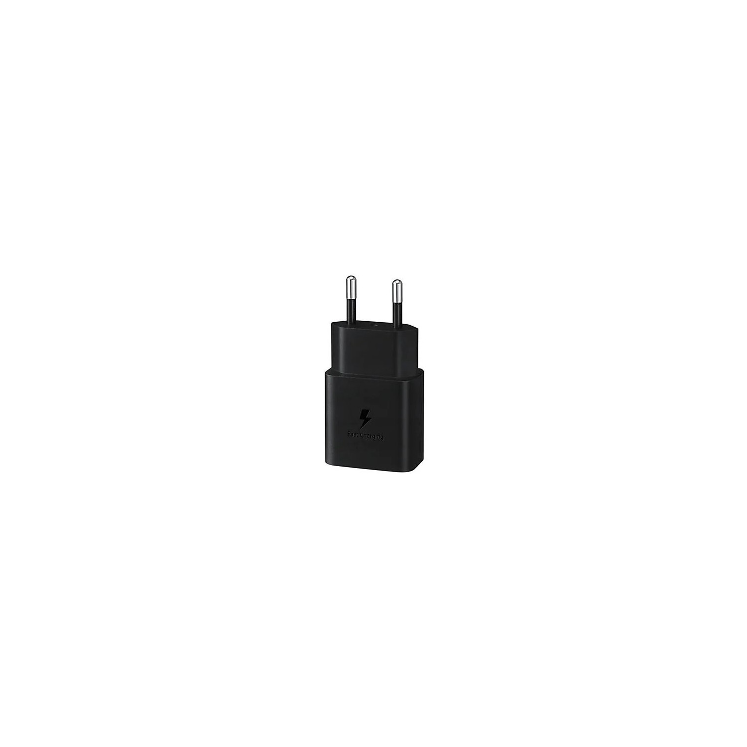 Vendita online Caricabatterie Alimentatori Caricabatteria Samsung USB Type-C Fast 15W Nero costo  11,99 €  spedizione in 24h-48h pagmamento PayPal Contrassegno