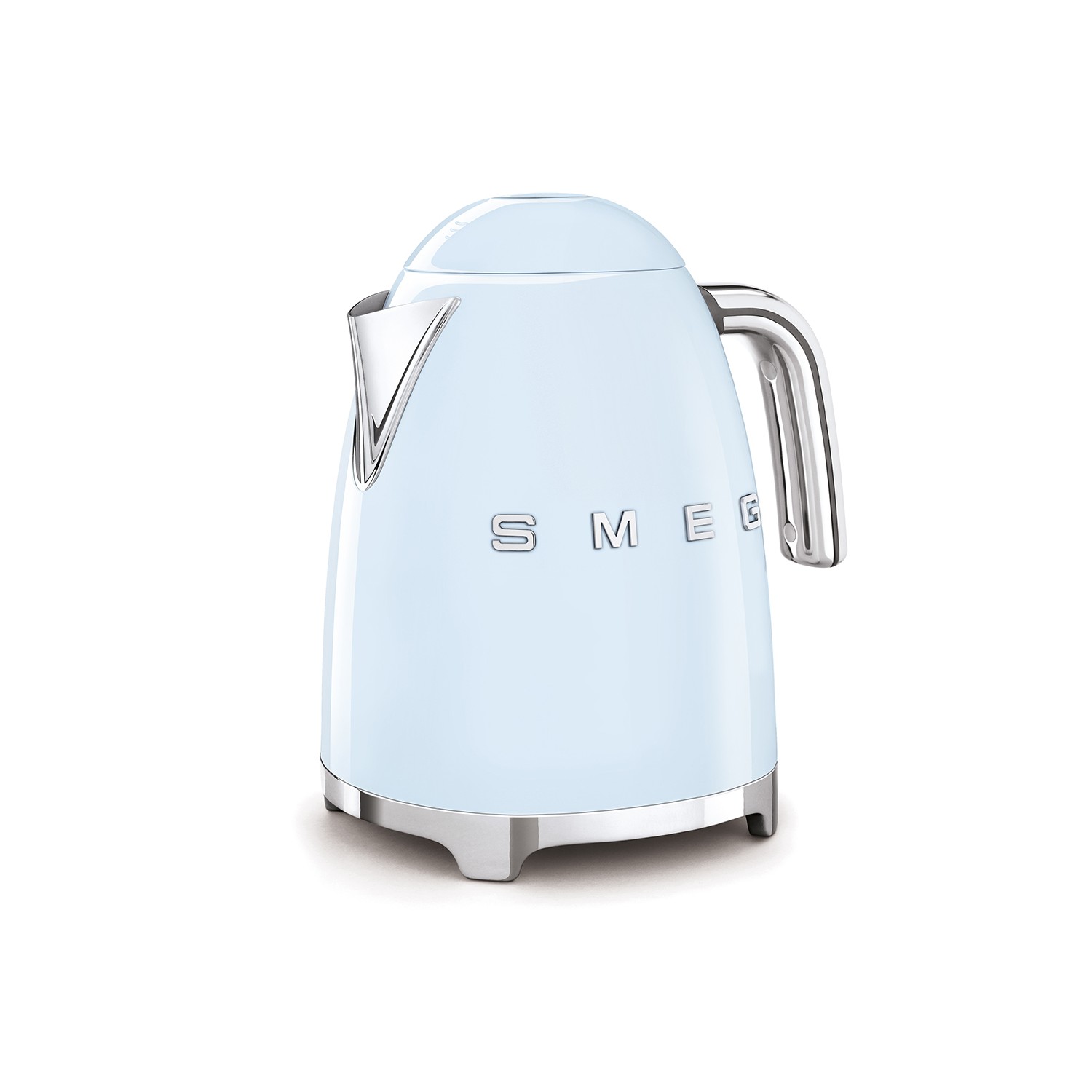 Vendita online APPLIANCE SMEG KETTLE 50´STYLE LIGHT BLUE KLF03PBEU costo  €112.35  spedizione in 24h-48h pagmamento PayPal Contrassegno