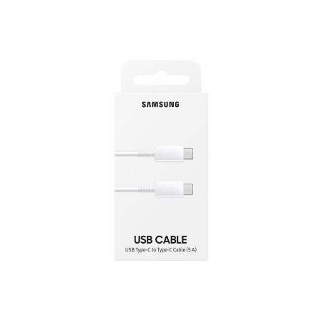SAMSUNG CABLE USB-C TO USB-C 5A 1M WHITE EP-DN975BWEGWW