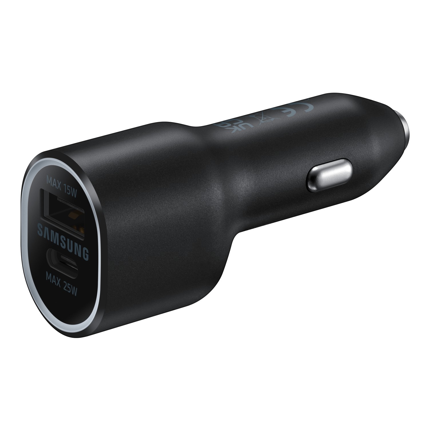 Vendita online SMARTPHONE SAMSUNG POWER CAR CHARGER DUAL USB-C 25W + USB 15W BLACK EP-L4020NBEGEU costo  14,50 €  spedizione in 24h-48h pagmamento PayPal Contrassegno