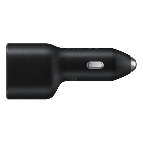 SAMSUNG POWER CAR CHARGER DUAL USB-C 25W + USB 15W BLACK EP-L4020NBEGEU