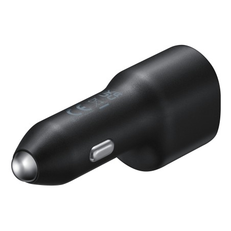 SAMSUNG POWER CAR CHARGER DUAL USB-C 25W + USB 15W BLACK EP-L4020NBEGEU