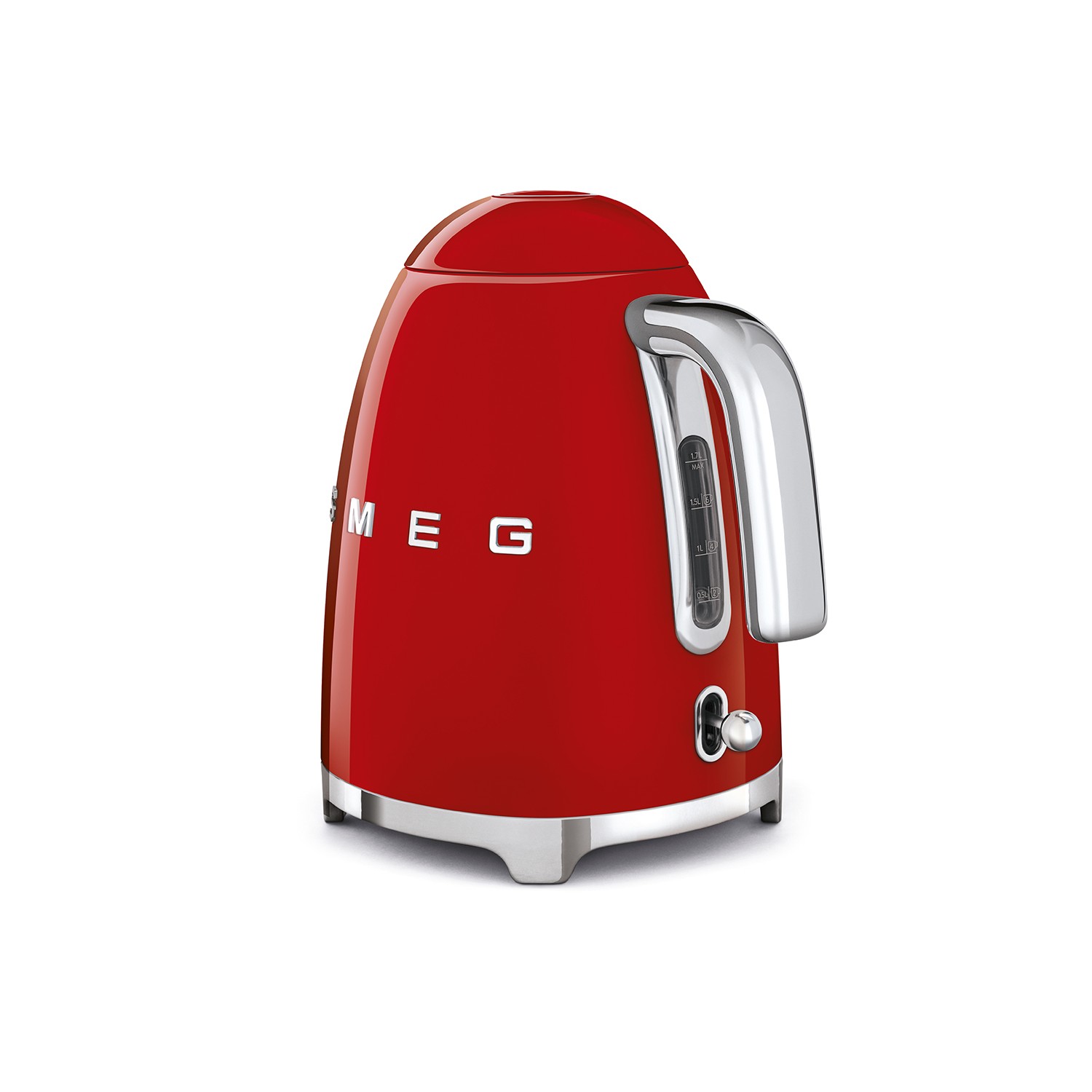 Vendita online APPLIANCE SMEG KETTLE 50´STYLE RED KLF03RDEU costo  €112.35  spedizione in 24h-48h pagmamento PayPal Contrassegno