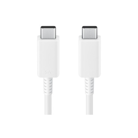 SAMSUNG CABLE USB-C TO USB-C 5A 1,8M WHITE EP-DX510JWEGEU