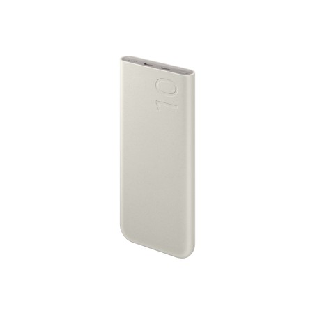 SAMSUNG POWER BANK 10.000MAH 25W MAX DUALPORT 2XUSB-C BEIGE EB-P3400XUEGEU