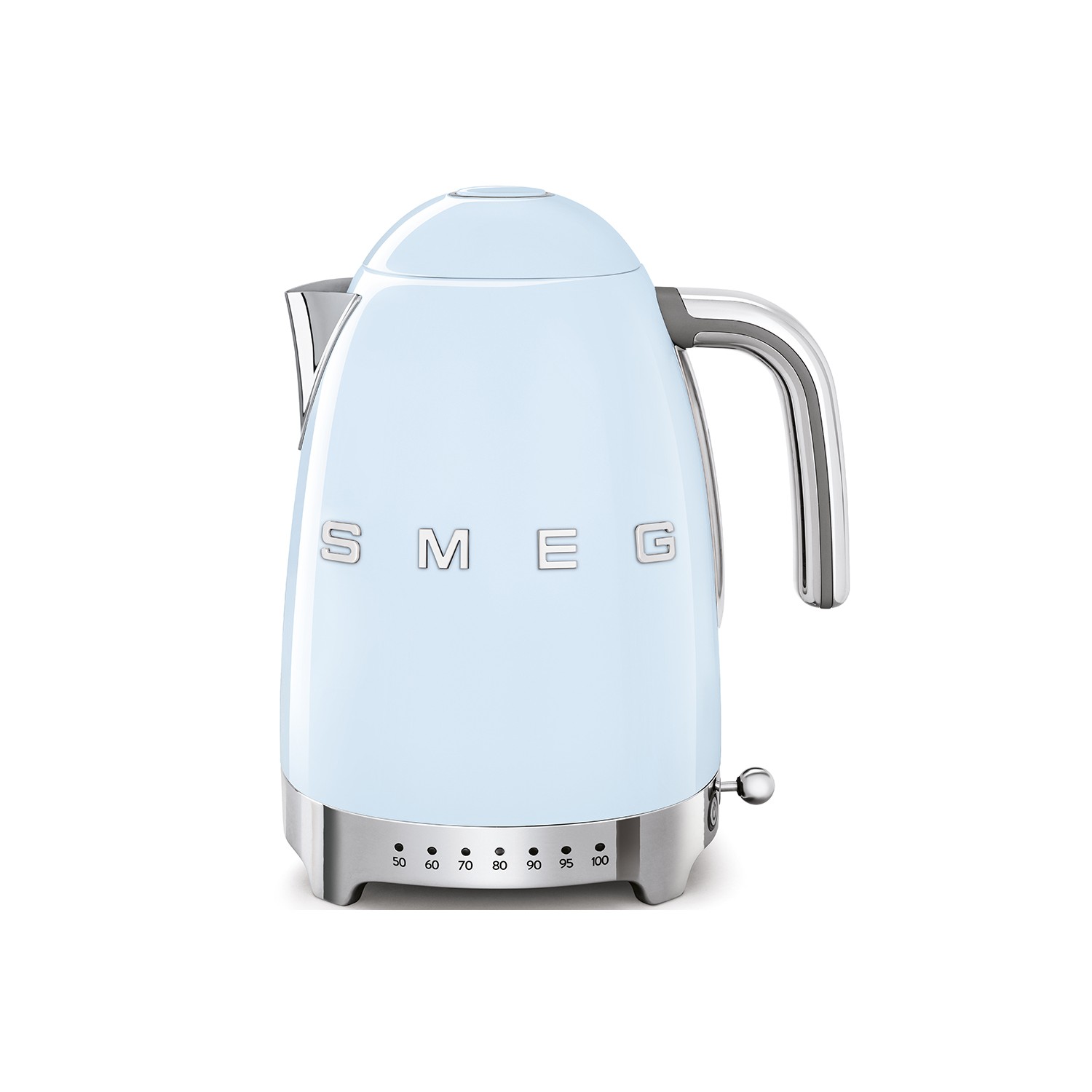 Vendita online APPLIANCE SMEG KETTLE 50´STYLE PASTEL BLUE KLF04PBEU costo  132,57 €  spedizione in 24h-48h pagmamento PayPal Contrassegno