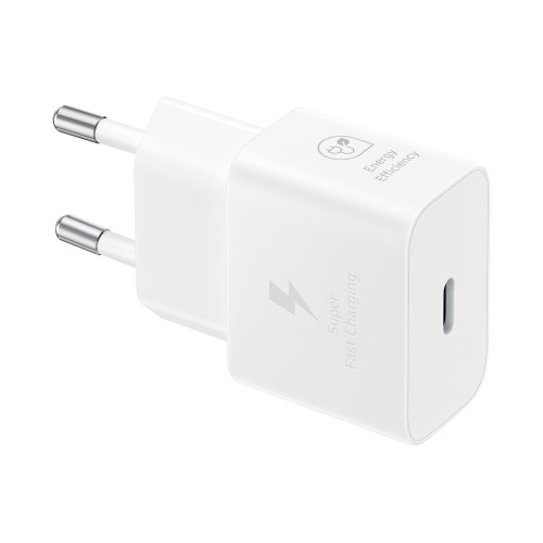 SAMSUNG POWER WALL CHARGER 25W USB-C WHITE EP-T2510NWEGEU