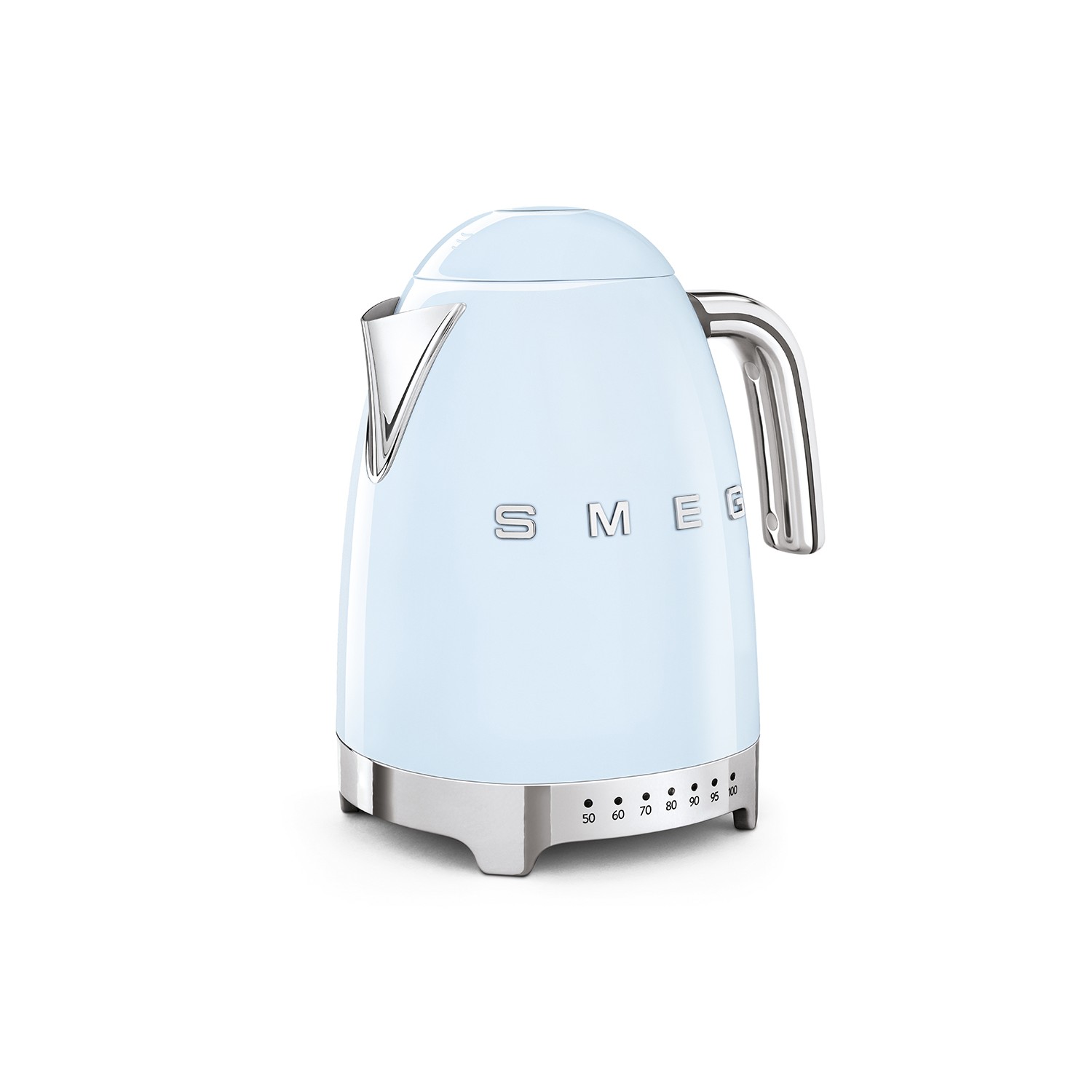 Vendita online APPLIANCE SMEG KETTLE 50´STYLE PASTEL BLUE KLF04PBEU costo  €137.53  spedizione in 24h-48h pagmamento PayPal Contrassegno