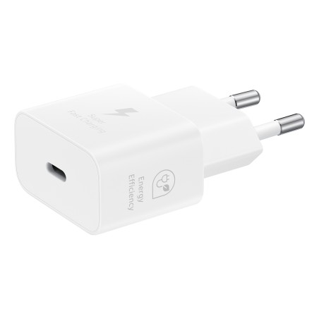 SAMSUNG POWER WALL CHARGER 25W USB-C WHITE EP-T2510NWEGEU