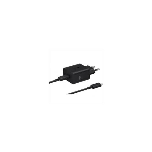 SAMSUNG POWER WALL CHARGER 45W USB-C + CABLE USB-C TO USB-C 1.8M BLACK EP-T4511XBEGEU