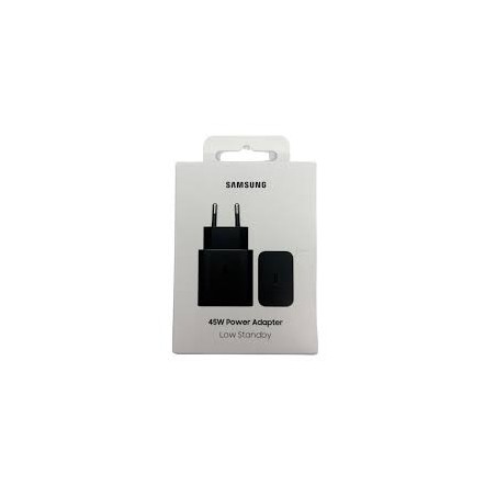 SAMSUNG POWER WALL CHARGER 45W USB-C BLACK EP-T4511NBEGEU