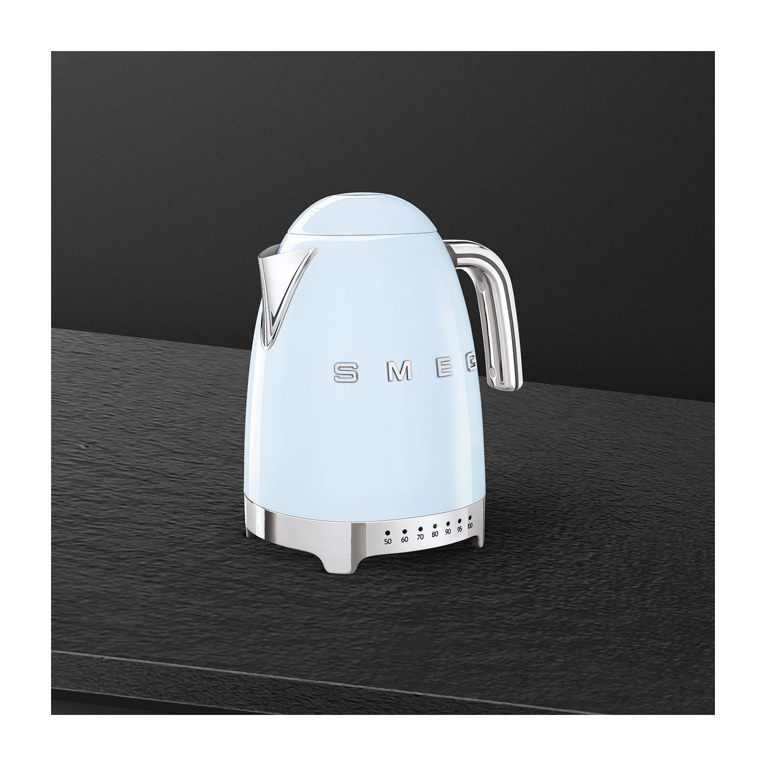 Vendita online APPLIANCE SMEG KETTLE 50´STYLE PASTEL BLUE KLF04PBEU costo  132,57 €  spedizione in 24h-48h pagmamento PayPal Contrassegno