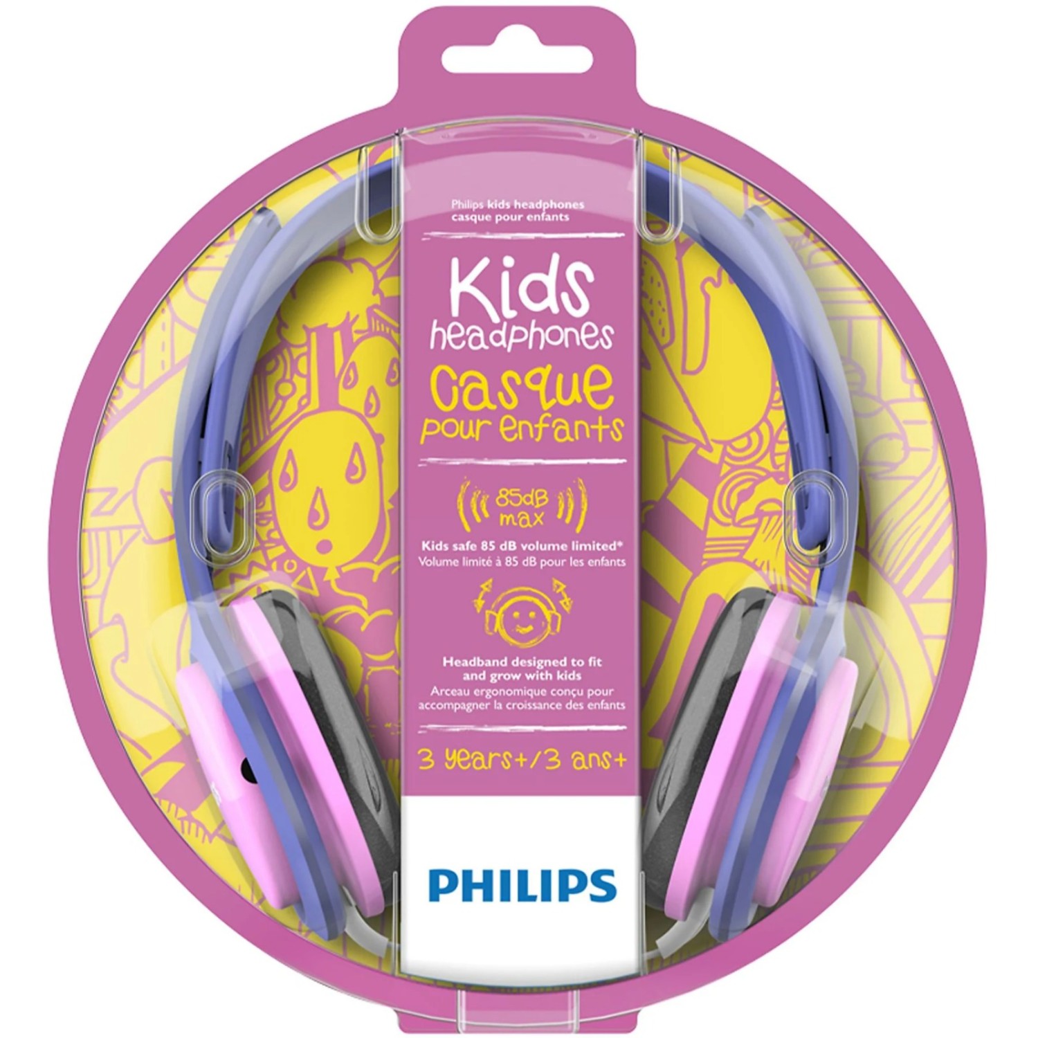 Vendita online Auricolari Cuffie Philips SHK2000PK/00  Viola/rosa costo  19,99 €  spedizione in 24h-48h pagmamento PayPal Contrassegno