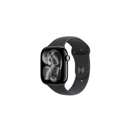 APPLE WATCH SERIES 11 GPS + CELLULAR 42MM SPACE GREY ALUMINIUN CASE WITH BLACK SPORT BAND M/L M