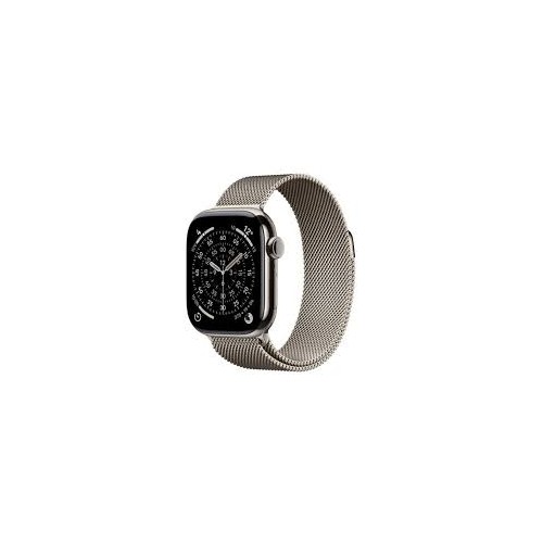 APPLE WATCH SERIES 11 GPS + CELLULAR 42MM NATURAL TITANIUM CASE WITH NATURAL MILANESE LOOP MF8