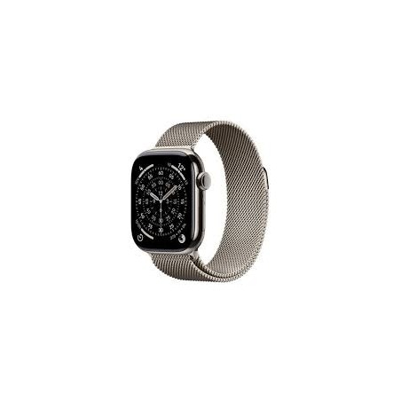 APPLE WATCH SERIES 11 GPS + CELLULAR 42MM NATURAL TITANIUM CASE WITH NATURAL MILANESE LOOP MF8