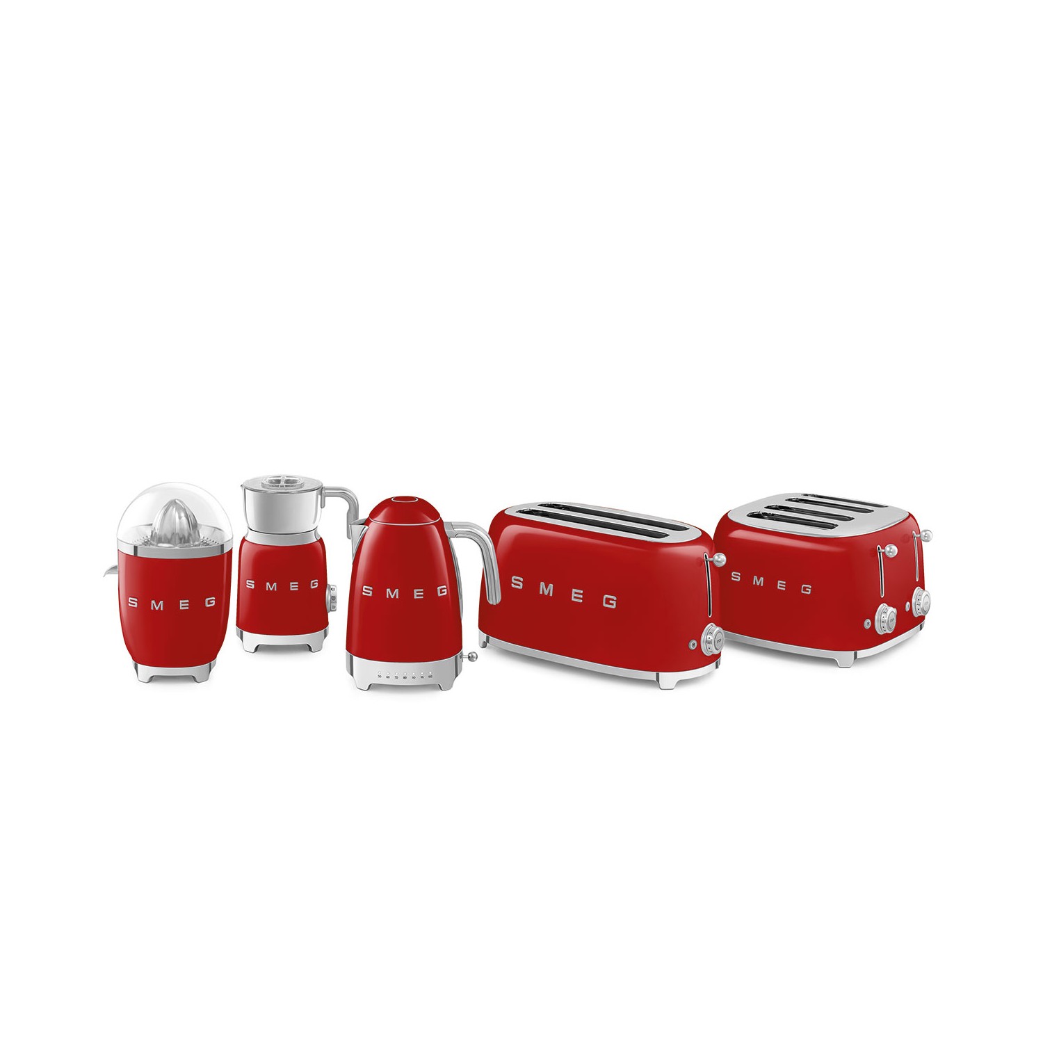 Vendita online APPLIANCE SMEG KETTLE 50´STYLE RED KLF04RDEU costo  132,57 €  spedizione in 24h-48h pagmamento PayPal Contrassegno