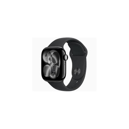 APPLE WATCH SERIES 11 GPS + CELLULAR 46MM GOLD TITANIUM CASE WITH LIGHT BLUSH SPORT BAND M/L M