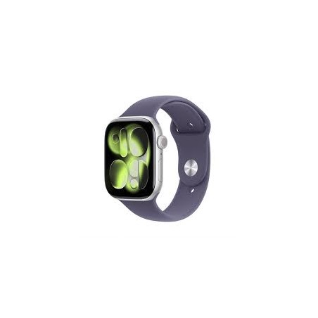 APPLE WATCH SERIES 11 GPS + CELLULAR 46MM SILVER ALUMINIUN CASE WITH PURPLE FOG SPORT BAND M/L