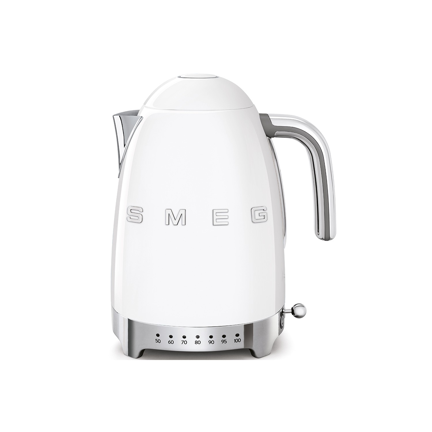 Vendita online APPLIANCE SMEG KETTLE 50´STYLE WHITE KLF04WHEU costo  €132.57  spedizione in 24h-48h pagmamento PayPal Contrassegno
